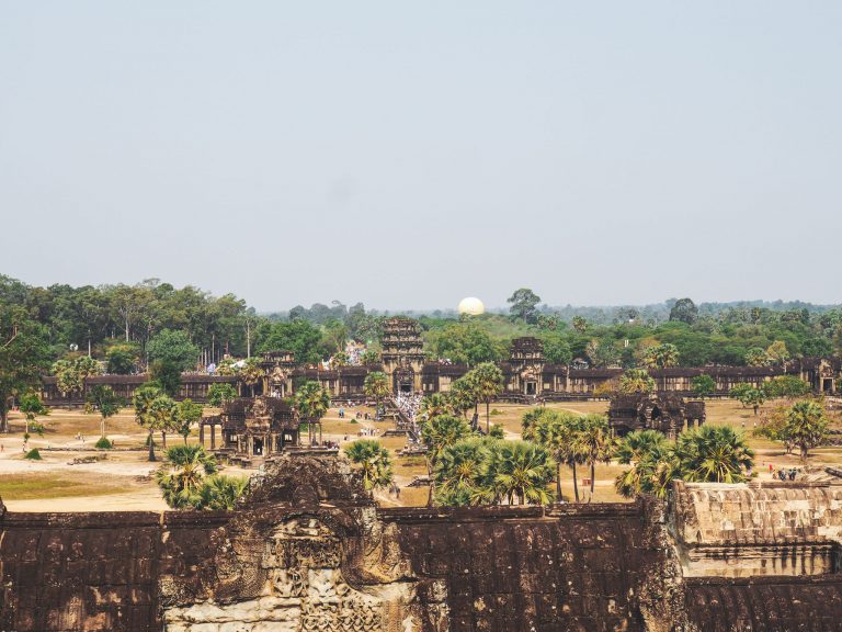 Panorama van Angkor Wat tempel
