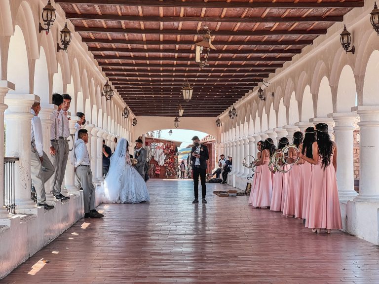 Bruiloft fotoshoot in Sucre