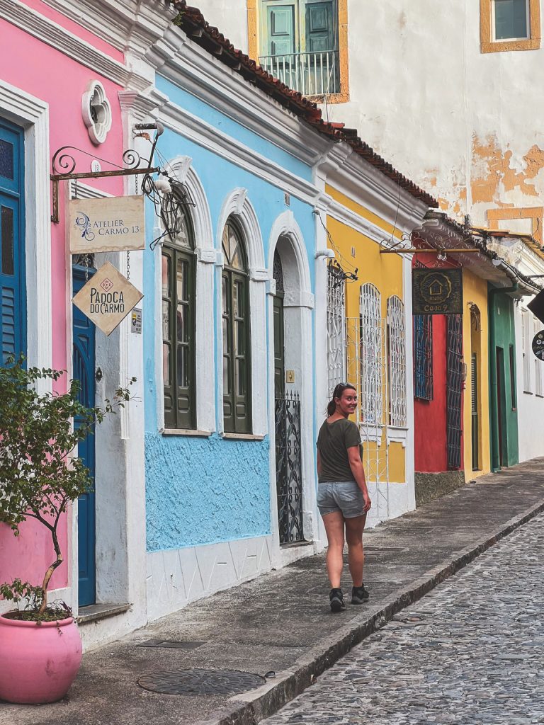 Kleurrijke huisjes in Pelourinho