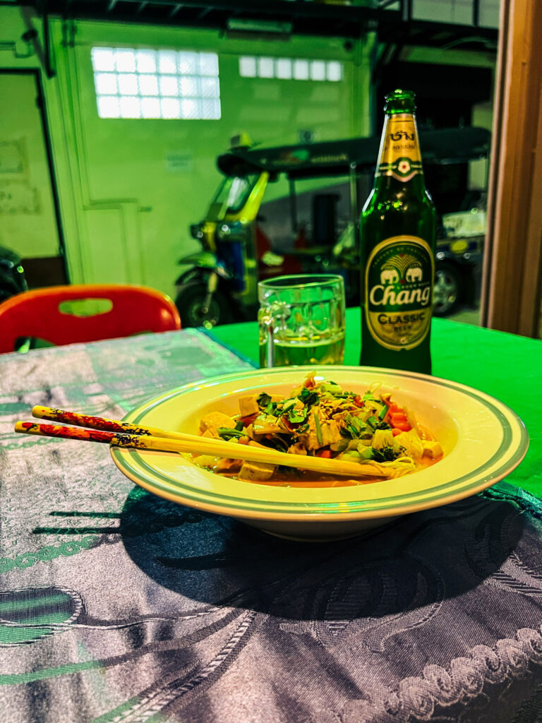 Khao Soi soep in Bangkok